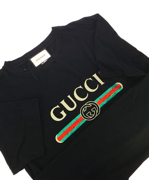 t shirt vintage gucci|vintage gucci t shirt women.